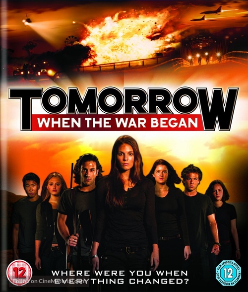 Tomorrow, When the War Began - British Blu-Ray movie cover