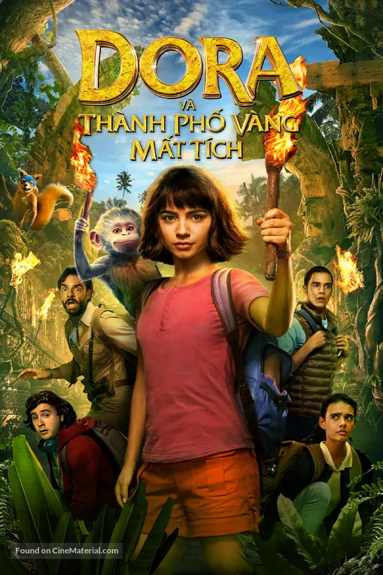 Dora and the Lost City of Gold - Vietnamese Video on demand movie cover