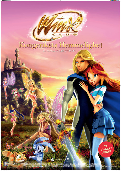 Winx club - Il segreto del regno perduto - Norwegian Movie Poster