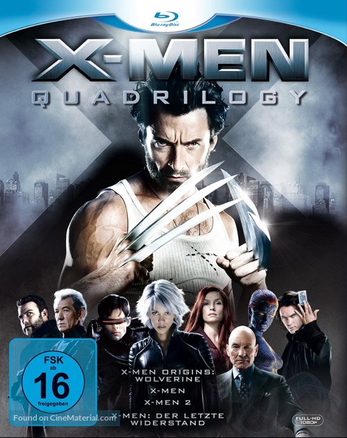X2 - German Blu-Ray movie cover
