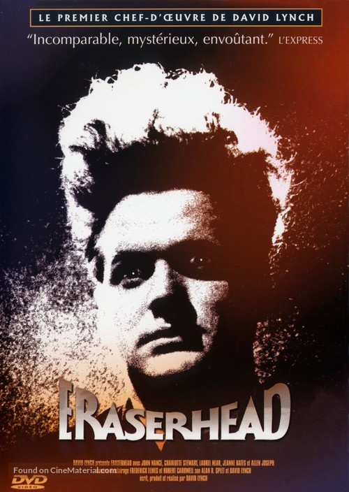 Eraserhead - French DVD movie cover