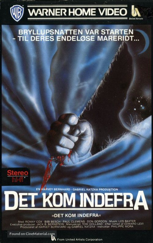 The Beast Within - Danish VHS movie cover