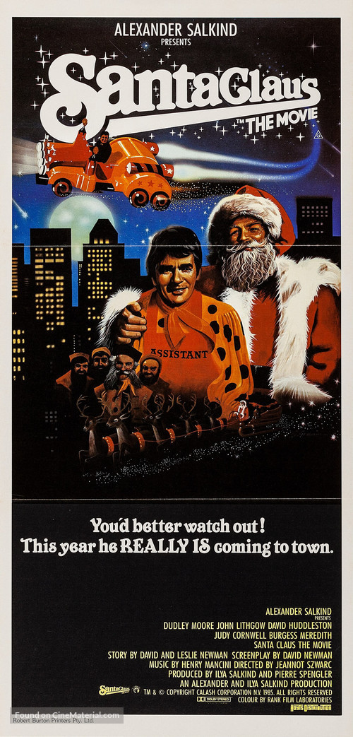Santa Claus - Australian Movie Poster