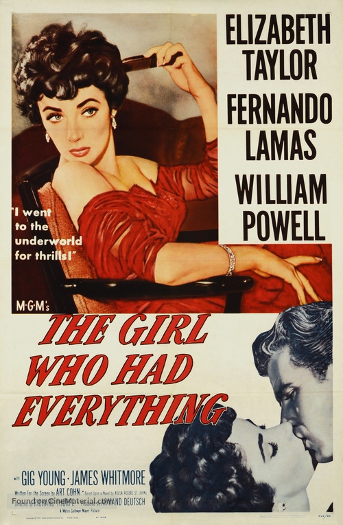 The Girl Who Had Everything - Movie Poster