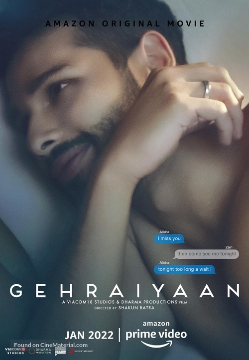 Gehraiyaan - Indian Movie Poster