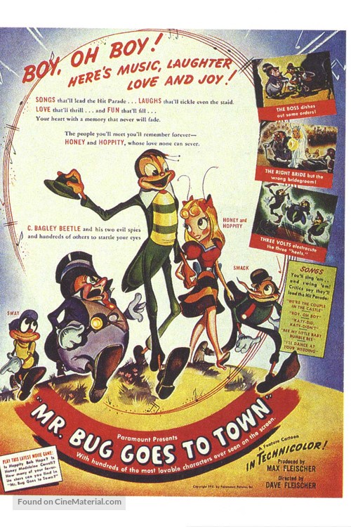 Mr. Bug Goes to Town - Movie Poster