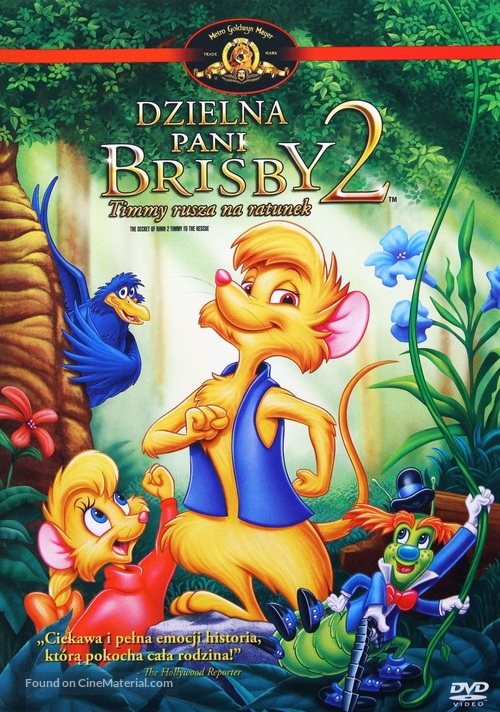 The Secret of NIMH 2: Timmy to the Rescue - Polish Movie Cover