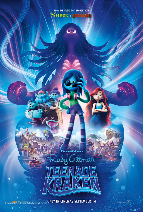 Ruby Gillman, Teenage Kraken - Australian Movie Poster