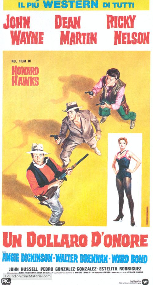 Rio Bravo - Italian Movie Poster