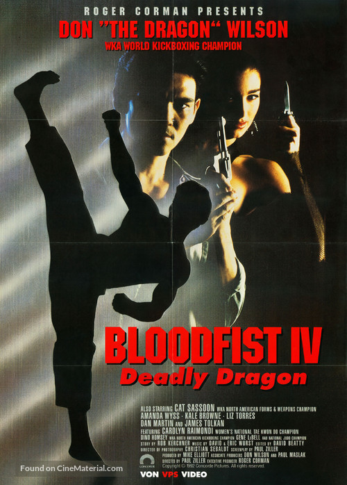 Bloodfist IV: Die Trying - Movie Poster