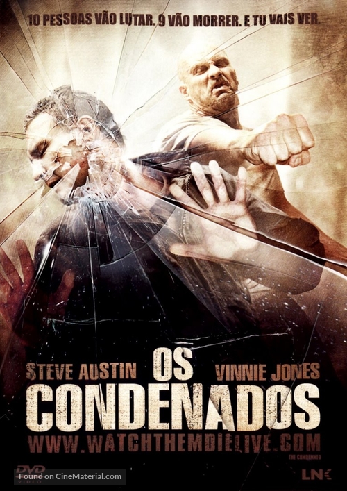 The Condemned - Portuguese DVD movie cover