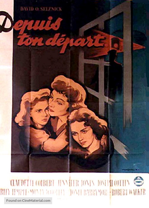 Since You Went Away - French Movie Poster