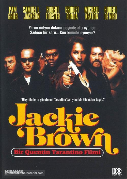 Jackie Brown - Turkish Movie Cover