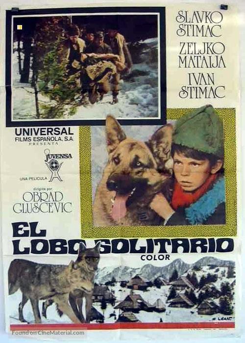 Vuk samotnjak - Spanish Movie Poster