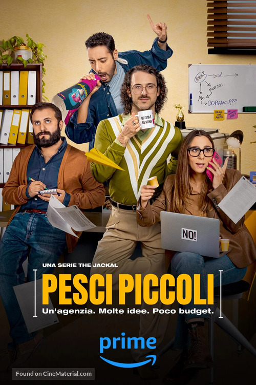 Pesci piccoli - Un&#039;agenzia, molte idee, poco budget - Italian Movie Poster