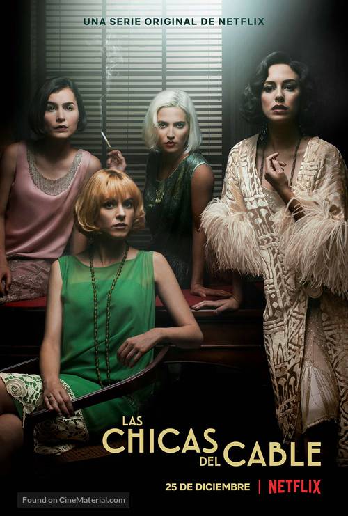 &quot;Las chicas del cable&quot; - Spanish Movie Poster