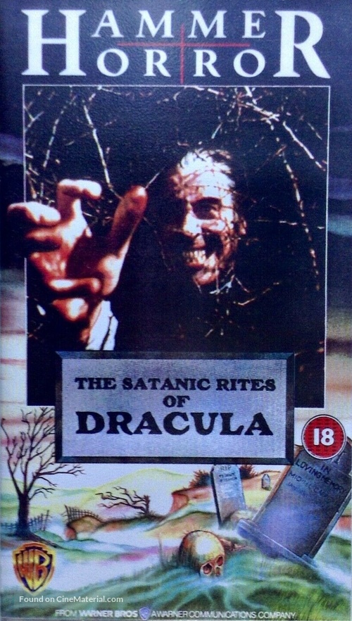The Satanic Rites of Dracula - British VHS movie cover