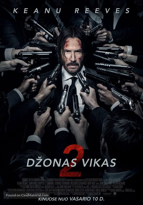 John Wick: Chapter Two - Lithuanian Movie Poster