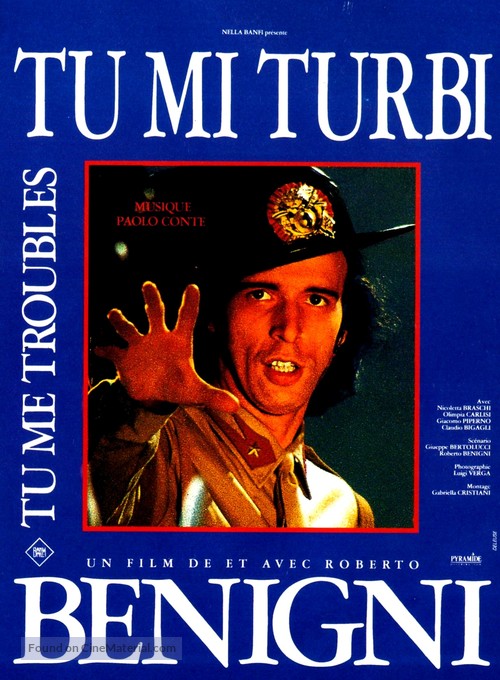 Tu mi turbi - French Movie Poster
