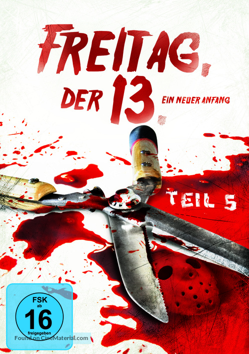 Friday the 13th: A New Beginning - German Movie Cover
