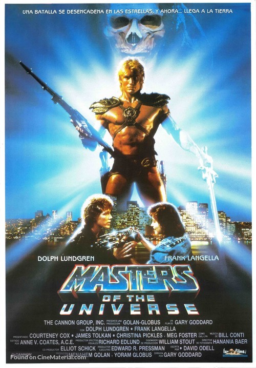 Masters Of The Universe - Spanish Movie Poster