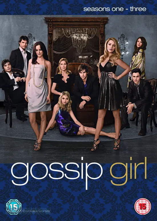 &quot;Gossip Girl&quot; - British DVD movie cover