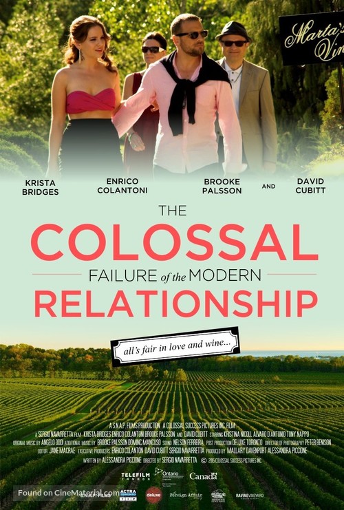 The Colossal Failure of the Modern Relationship - Canadian Movie Poster