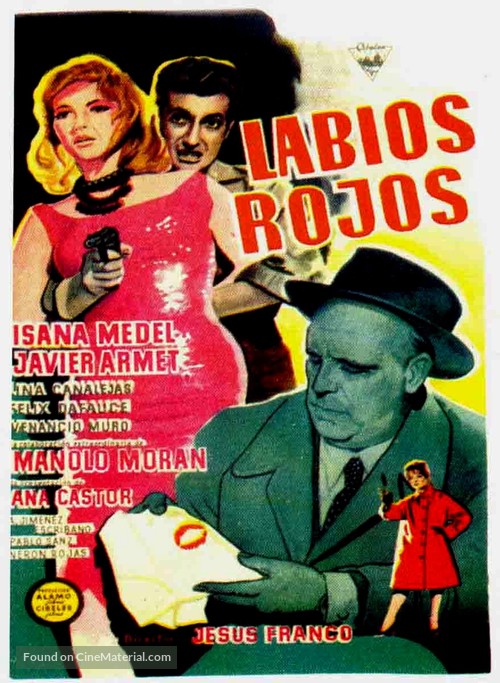 Labios rojos - Spanish Movie Poster