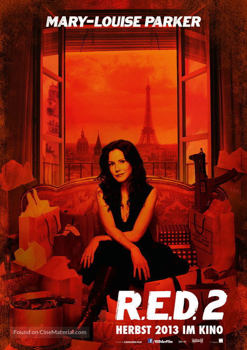 RED 2 - German Movie Poster