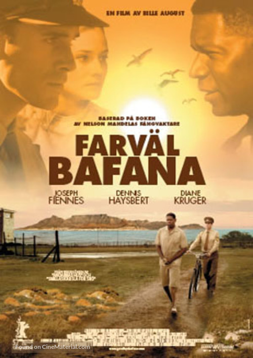 Goodbye Bafana - Swedish Movie Poster