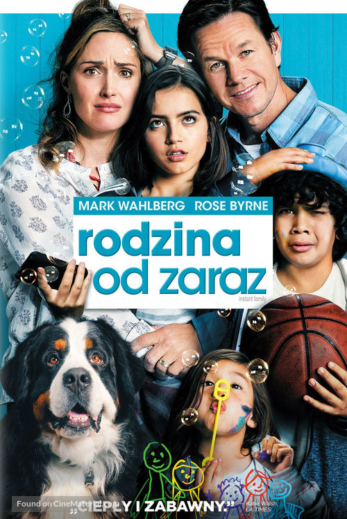 Instant Family - Polish DVD movie cover