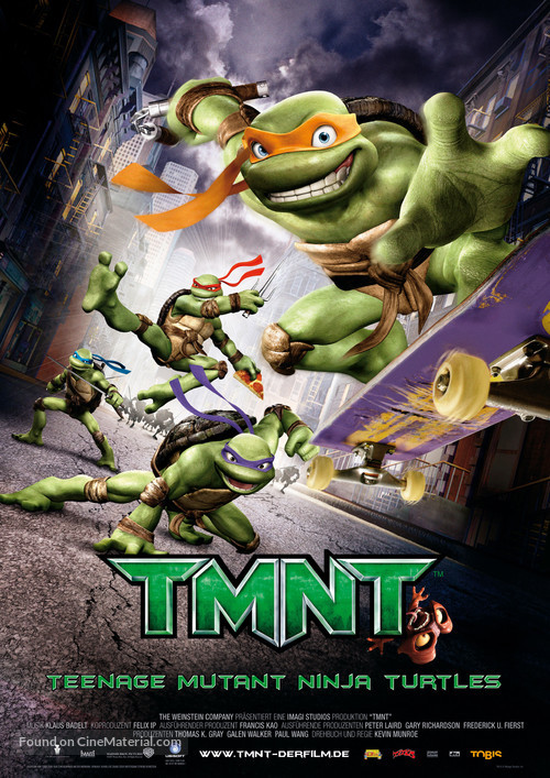 TMNT - German Movie Poster