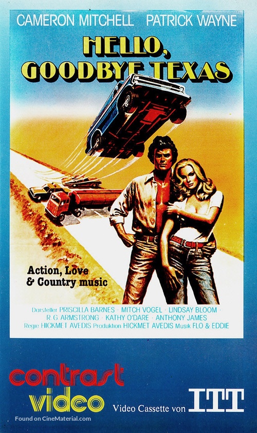 Texas Detour - German VHS movie cover