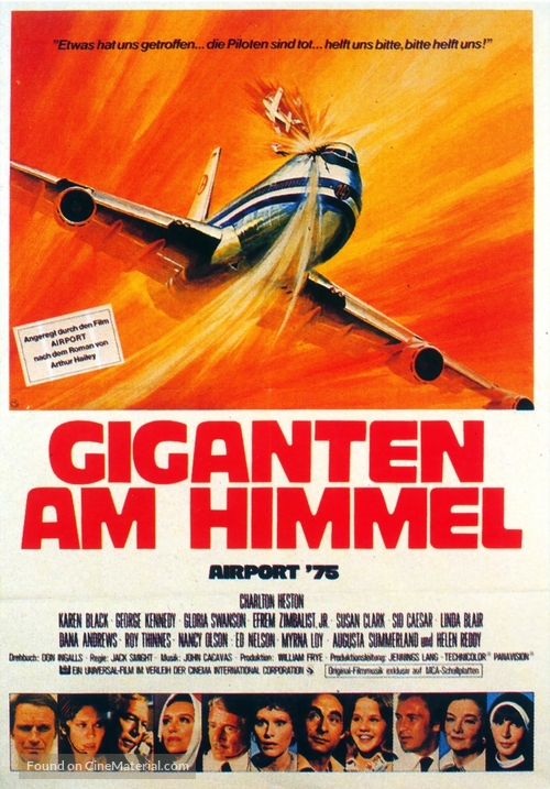 Airport 1975 - German Movie Poster