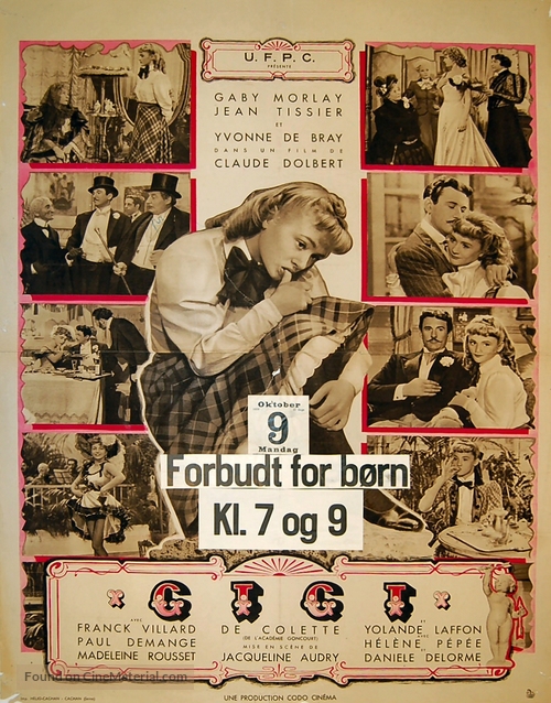 Gigi - Danish Movie Poster