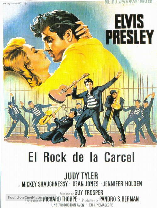 Jailhouse Rock - Spanish Movie Poster