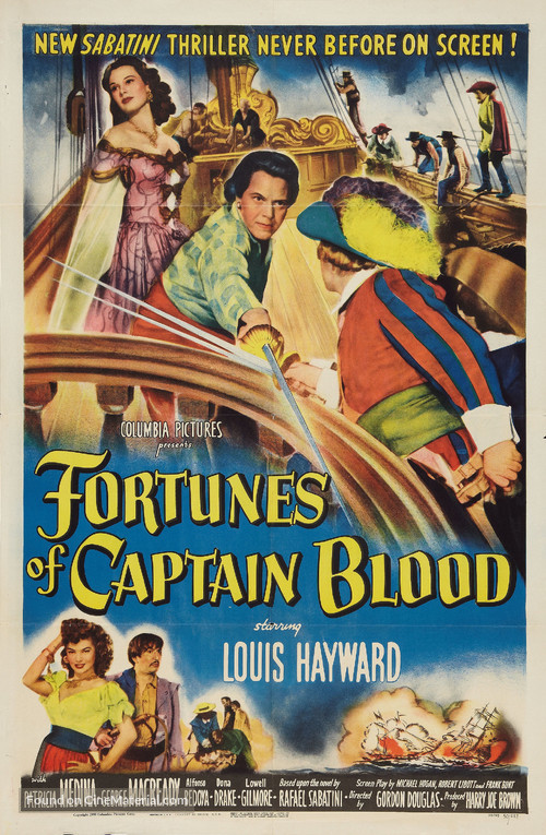 Fortunes of Captain Blood - Movie Poster