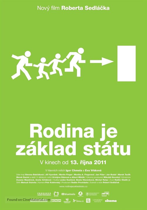 Rodina je z&aacute;klad st&aacute;tu - Czech Movie Poster