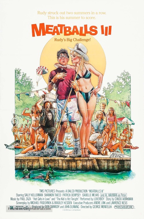 Meatballs III: Summer Job - Movie Poster