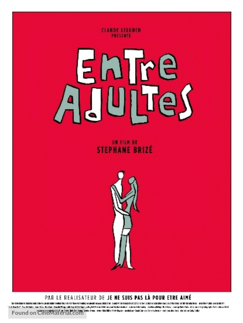 Entre adultes - French poster