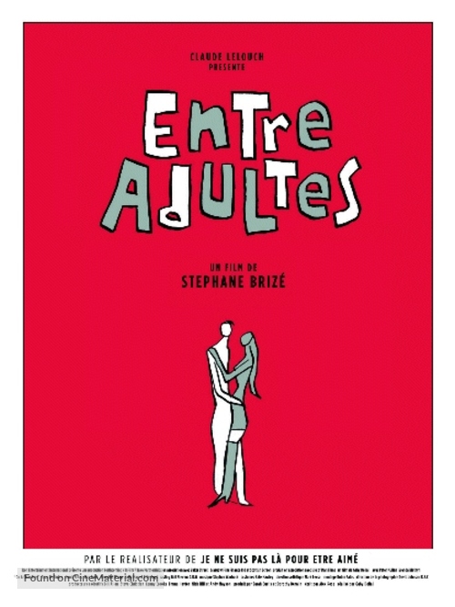 Entre adultes - French poster