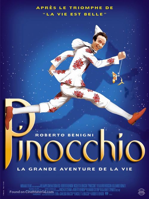 Pinocchio - French Movie Poster
