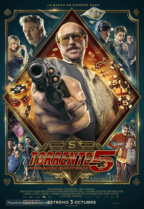Torrente V: Misi&oacute;n Eurovegas - Spanish Movie Poster