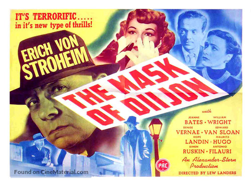 The Mask of Diijon - Movie Poster
