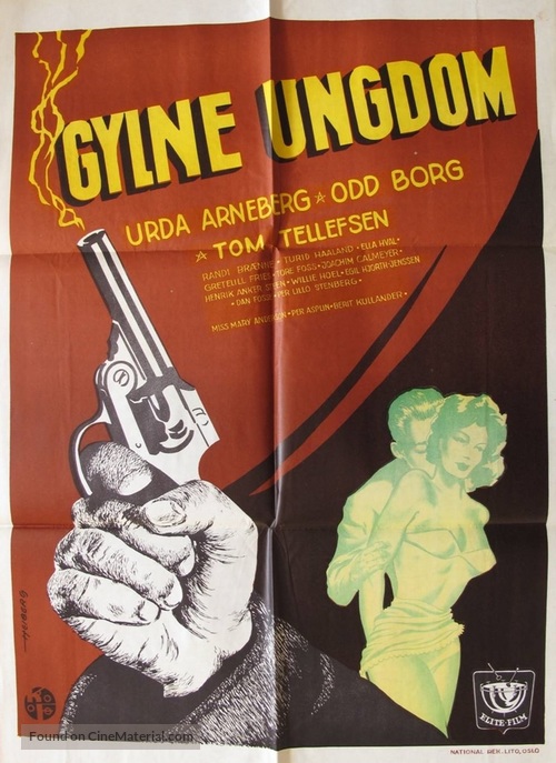 Gylne ungdom - Norwegian Movie Poster