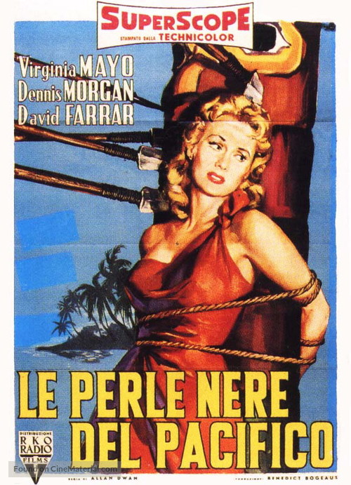Pearl of the South Pacific - Italian Movie Poster
