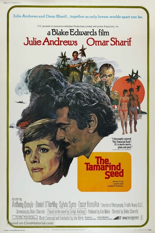 The Tamarind Seed - Movie Poster