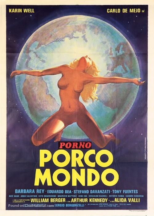 Porco mondo - Italian Movie Poster