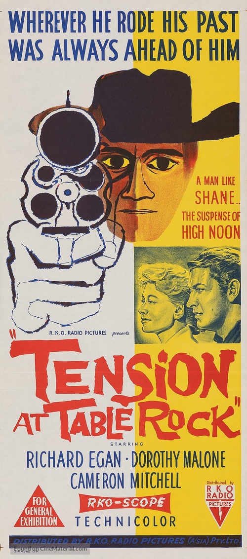 Tension at Table Rock - Australian Movie Poster