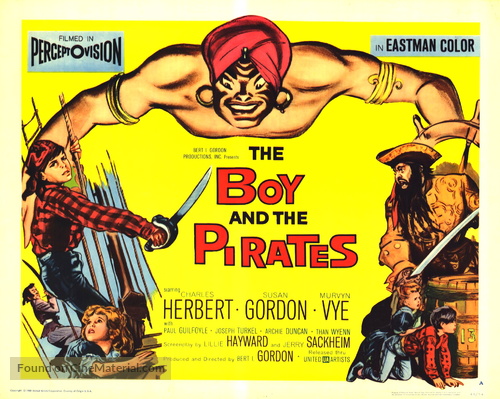 The Boy and the Pirates - Movie Poster